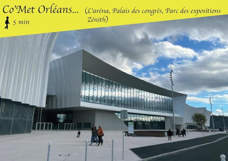 Maison Comet Avec Jardin Et Parking Orléans Eksteriør bilde